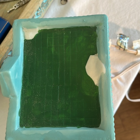 Vintage porcelain lighted house - Picture 6 of 13